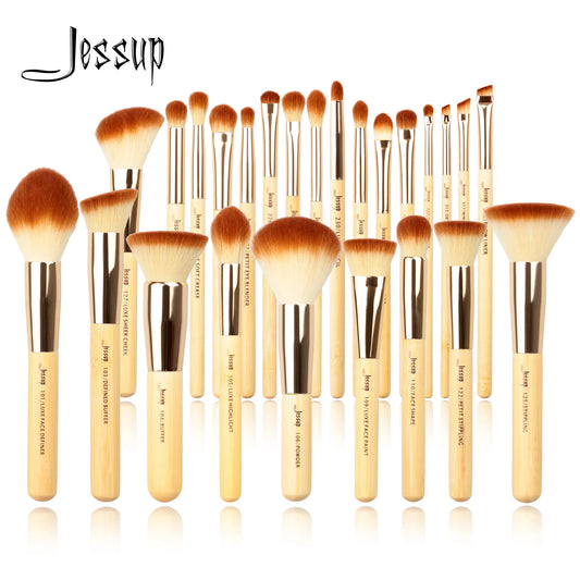 Jessup Professional Makeup Brush Set, 6pcs-25pcs