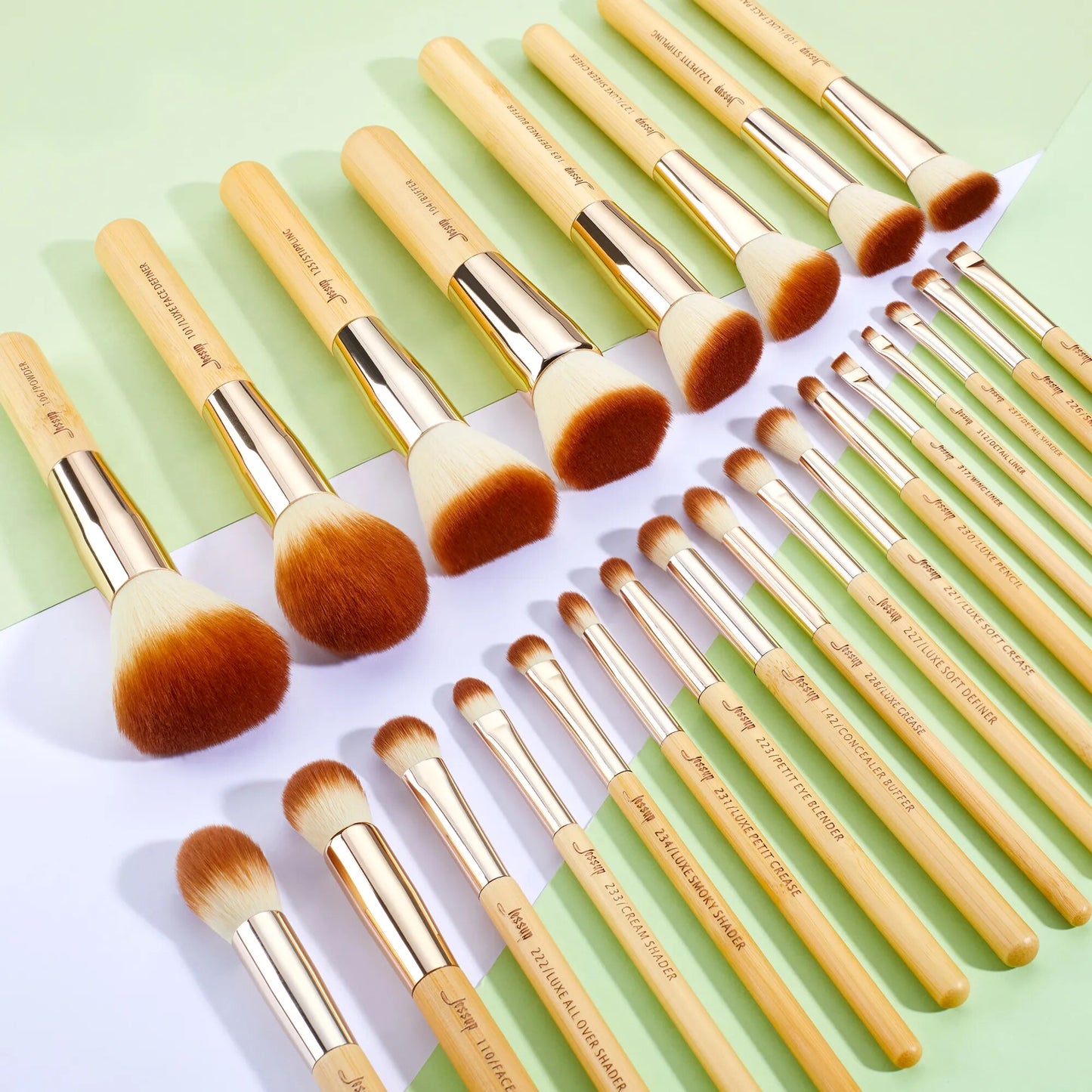 Jessup Professional Makeup Brush Set, 6pcs-25pcs