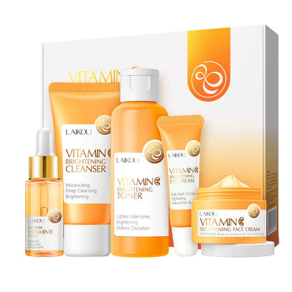5pcs Vitamin C Skin Care Set