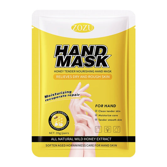 Anti-Wrinkle and Moisturizing Honey Hand Masks