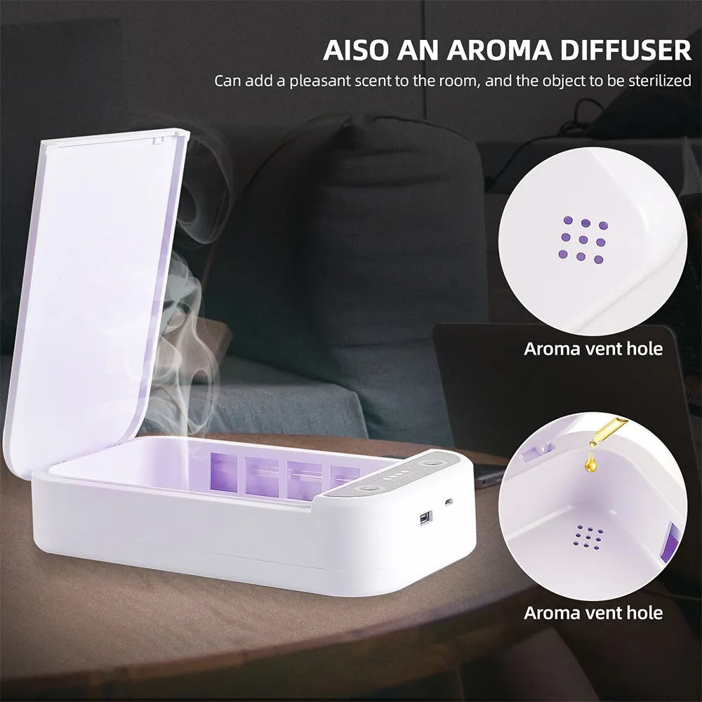 2-in-1 UV Sterilizer and Aromatherapy Box