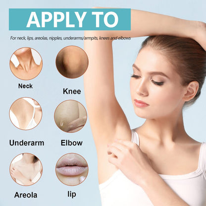 Underarm Whitening Creams For Dark Skin Lightening Body Crotch Armpit Moisturizing Brighten Korean Skincare Products 50g