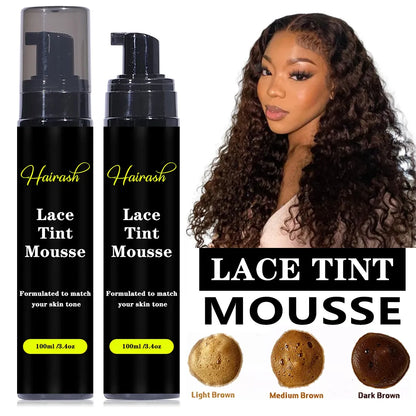 Lace Tint Mousse Waterproof Lace Wig Glue For Lace Front Wig Invisible Hair Glue+Wax Stick Edge Control + Glue Remover